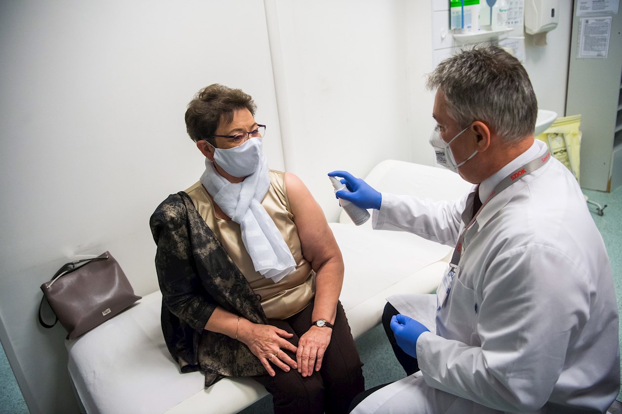 Hungría, también, está vacunando.