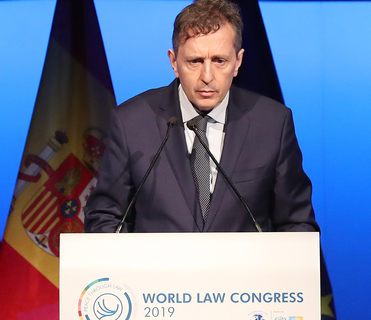 Javier Cremadres, Presidente de la World Jurist Association 