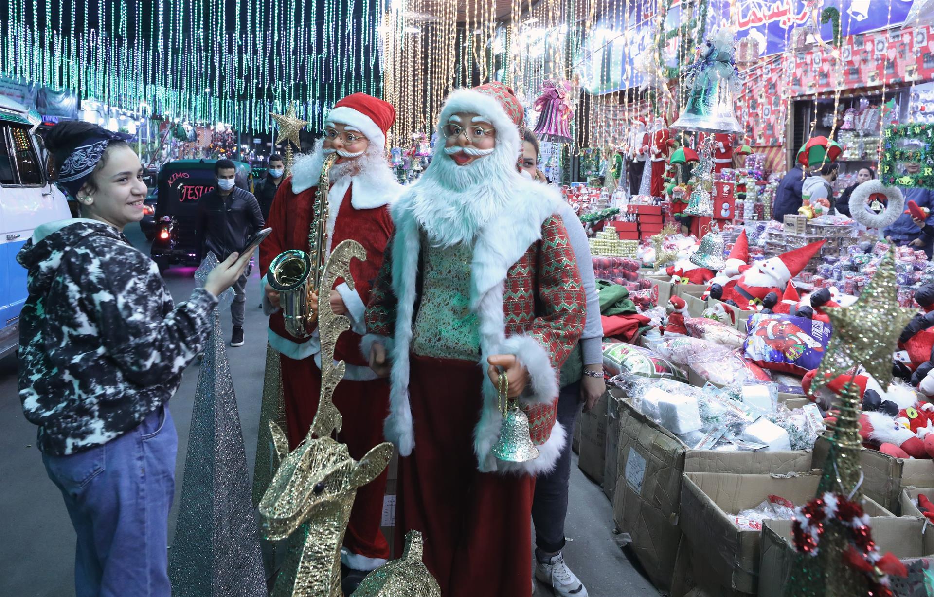 Navidad en Egipto. 