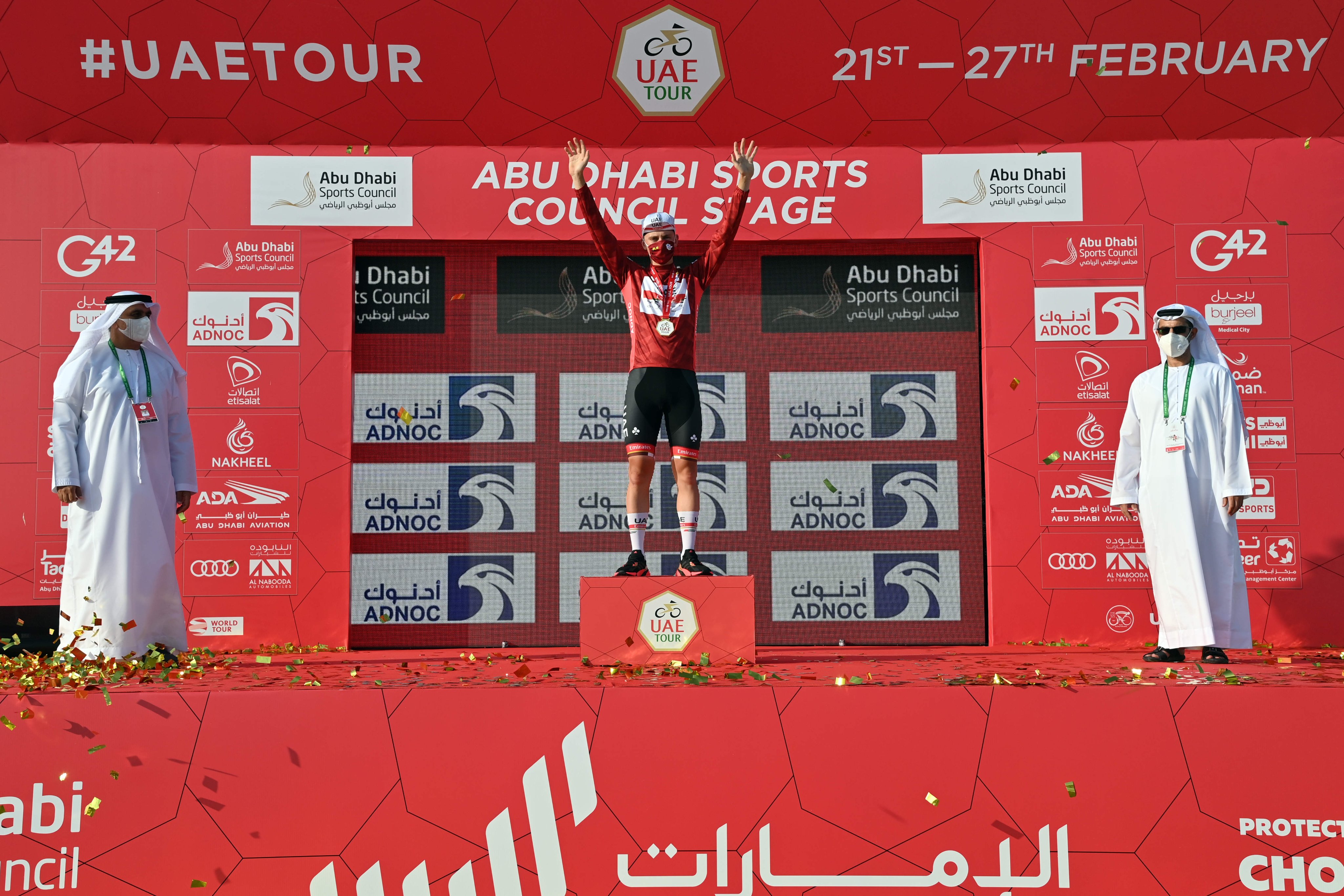 El esloveno Tadej Pogacar (UAE Emirates) es nuevo líder del Tour de Emiratos.