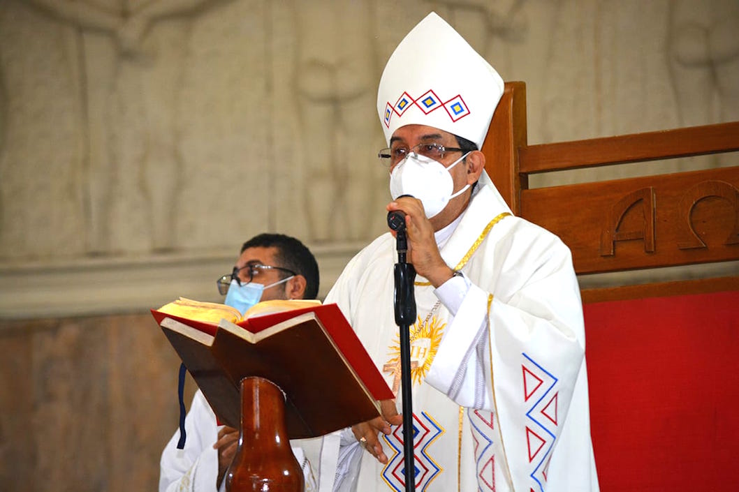 El Arzobispo de Barranquilla Monseñor Pablo Emiro Salas.