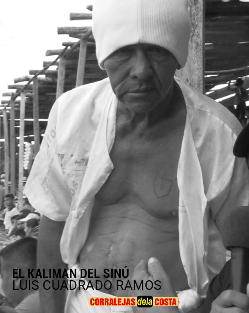 Luis Gumersindo Cuadrado Ramos, el ‘Kalimán del Sinú’.