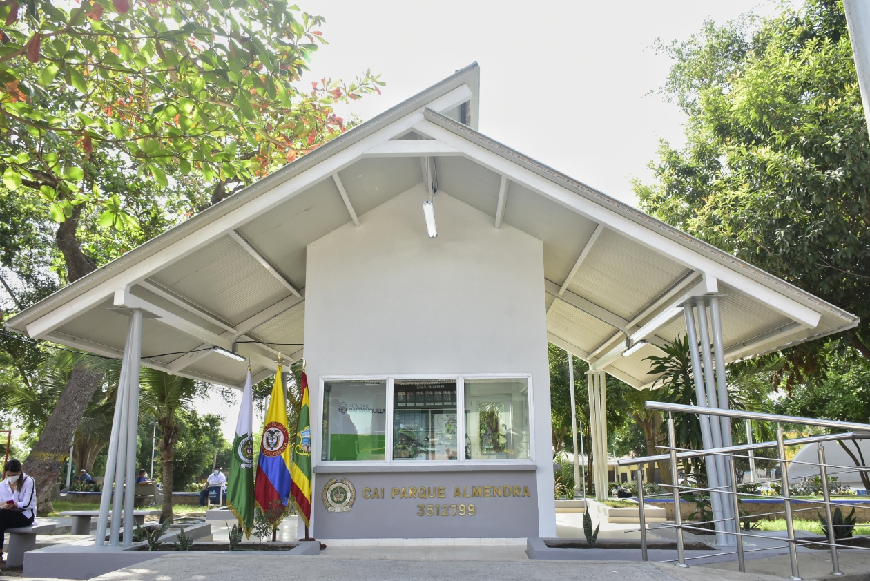 La imagen del remodelado CAI del parque Almendra.