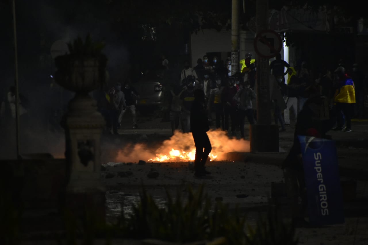Imagen del enfrentamiento.