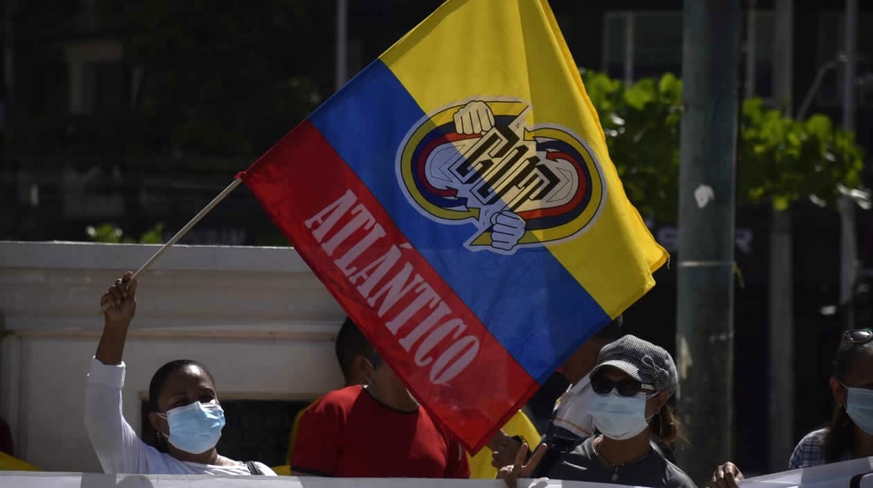Manifestación del 20 de Julio en Barranquilla.