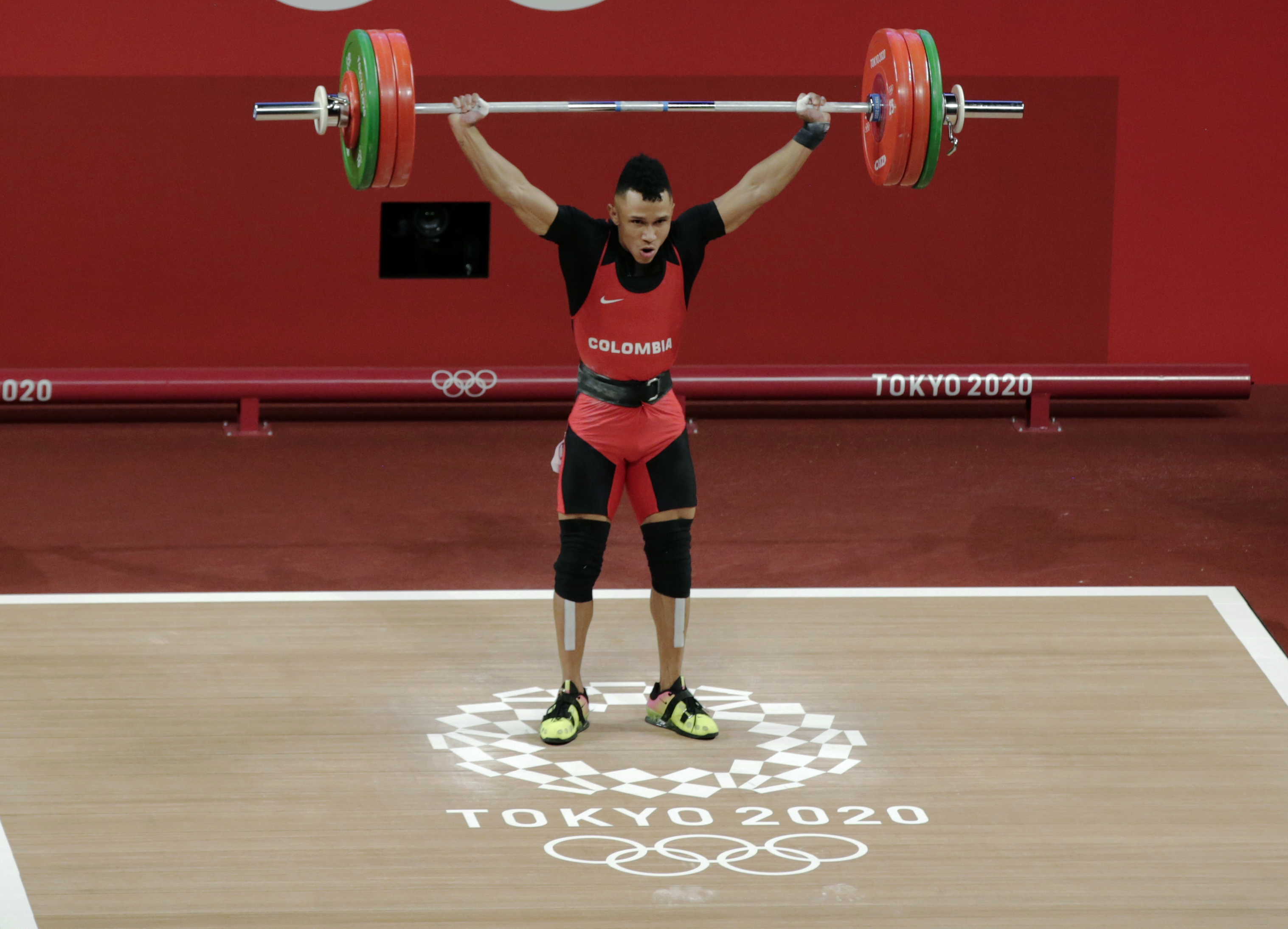 Mosquera superó dos cirugías de rodilla para poder competir en Tokio 2021. 