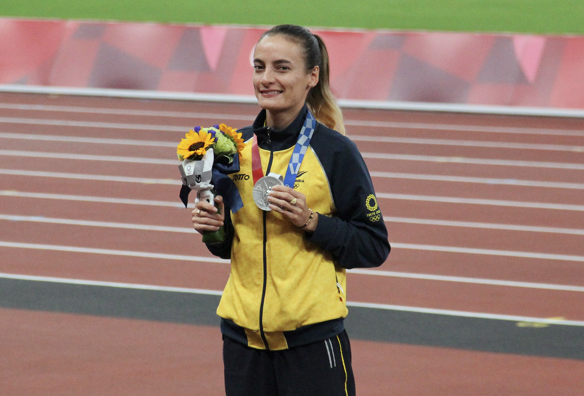 Lorena Arenas logró una medalla para la historia. 