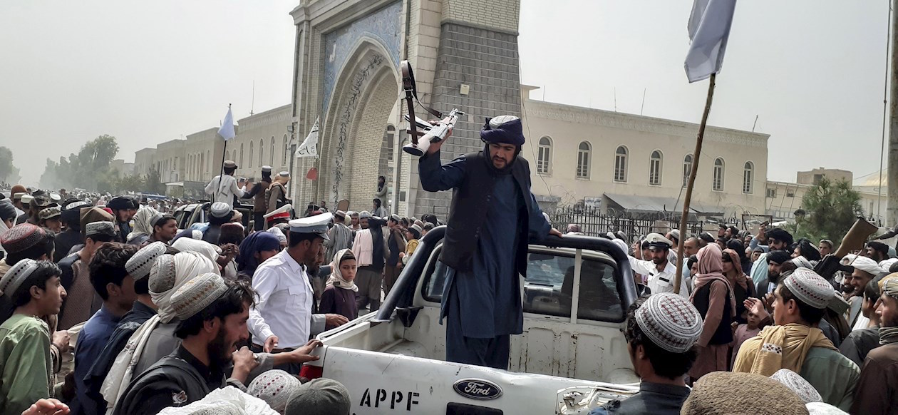 Ingreso de talibanes a Kabul.