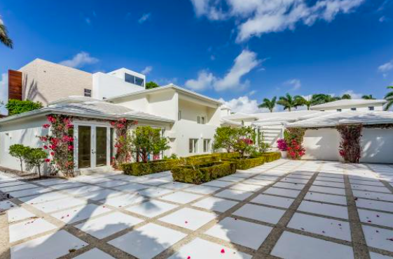 La lujosa mansión de Shakira en Miami.