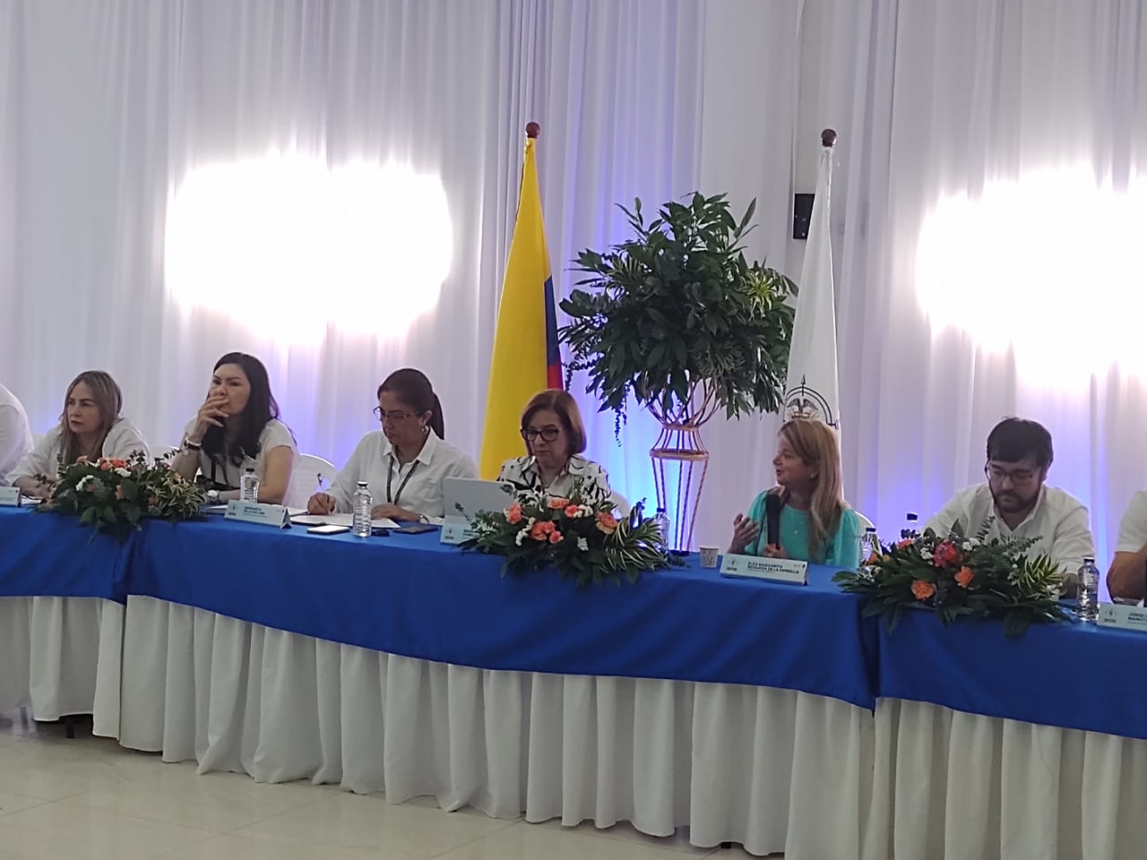 Reunión de la Procuradora General de la Nación en Sabanalarga. 