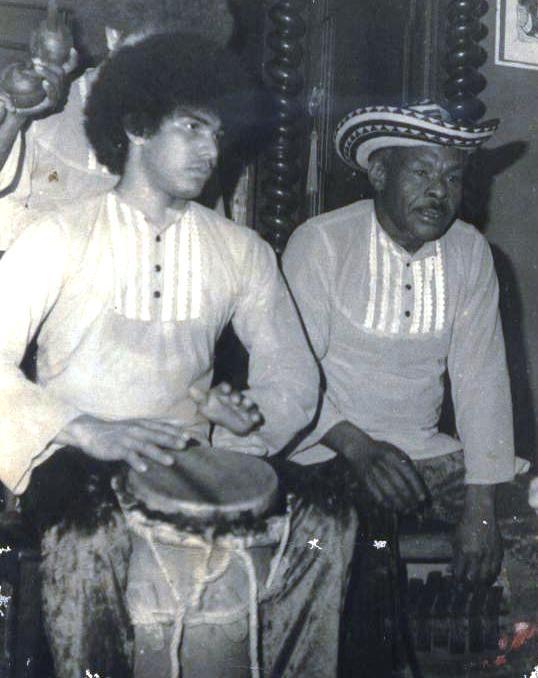Jorge y Roberto Palma en Berlín, 1983
