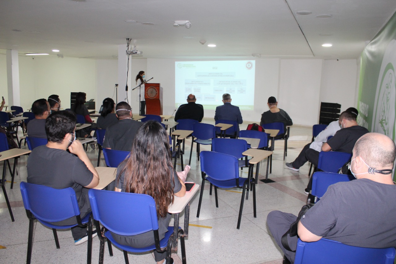 Imagen de una de las jornadas académicas de la  Universidad Metropolitana de Barranquilla.