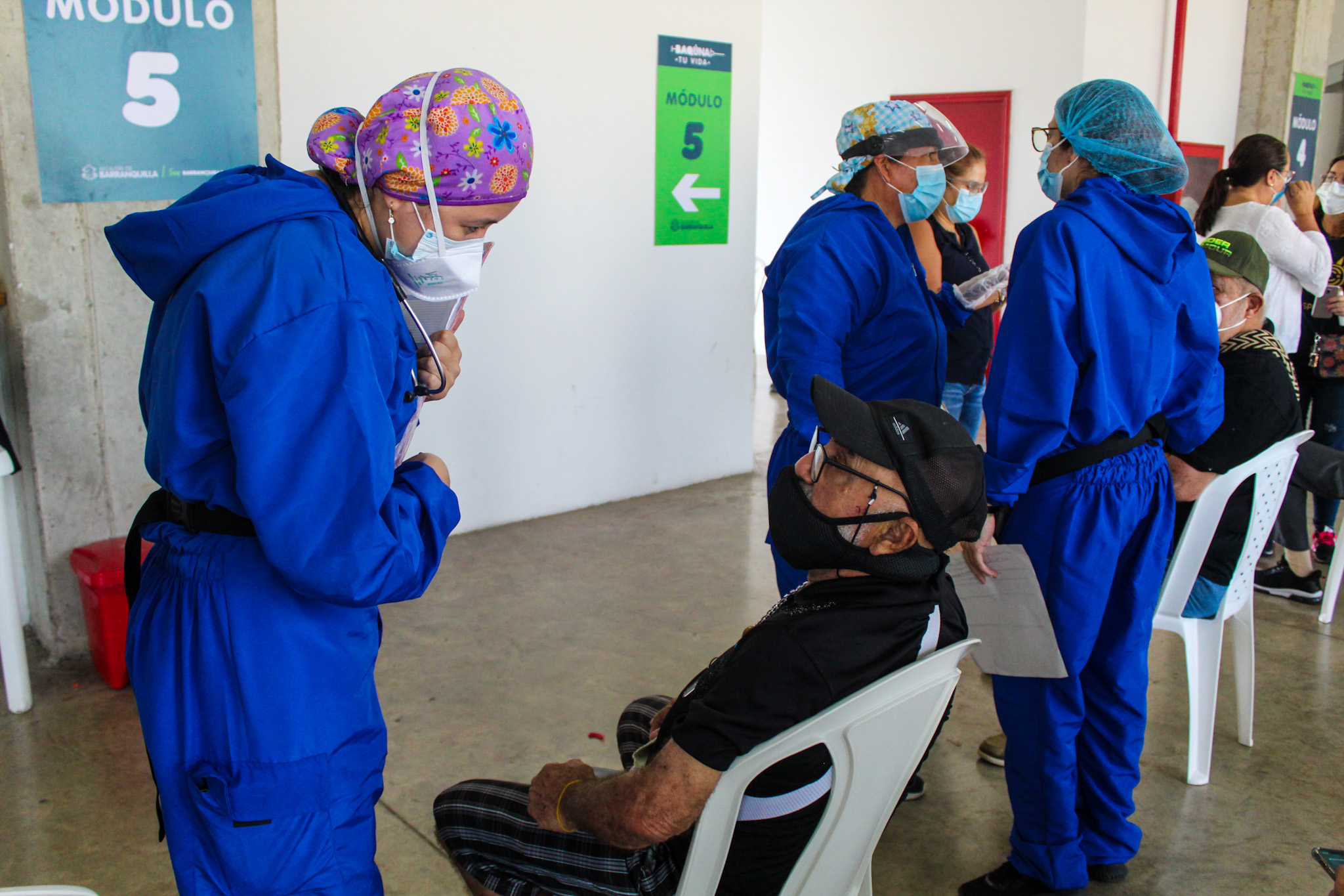 Vacunación en Barranquilla.
