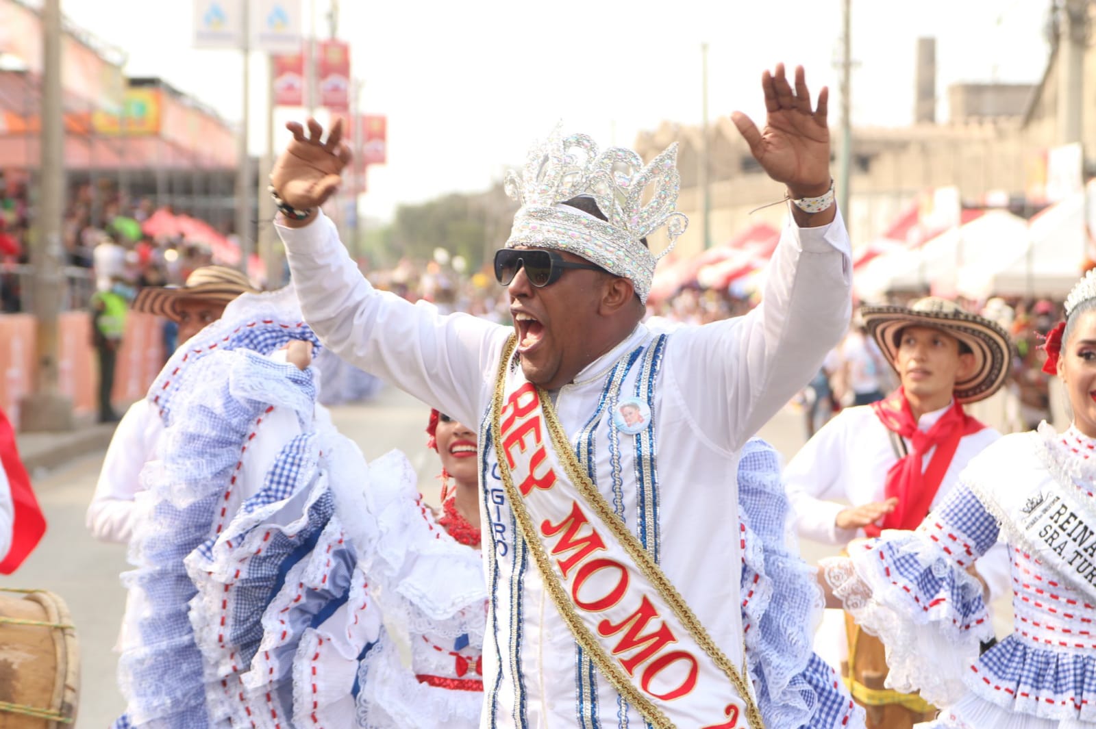 El Rey Momo del Carnaval de Barranquilla 2022, Kevin Torres.