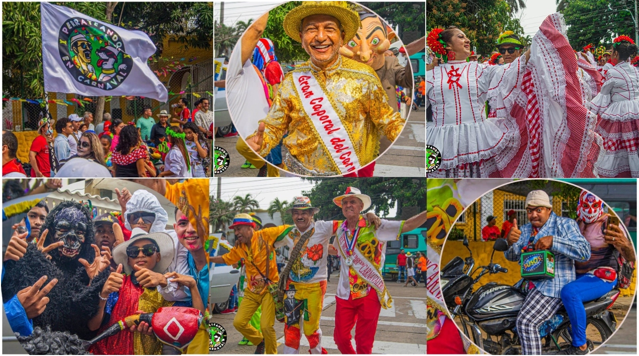 'Perrateando en Carnaval' llegó a varios barrios con la alegría que caracteriza a Víctor Hugo Trespalacios.