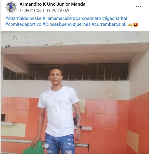 Armando José Castro Maldonado, el barrista condenado por tentativa de feminicidio, usa redes sociales desde la cárcel