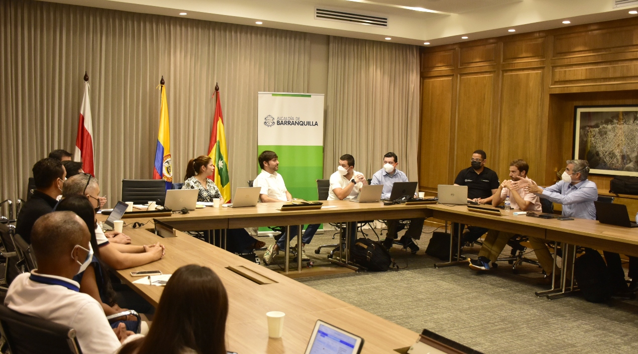 Equipo del Departamento Nacional de Planeación estuvo en Barranquilla para escuchar al Distrito sobre las altas calificaciones del Sisbén.