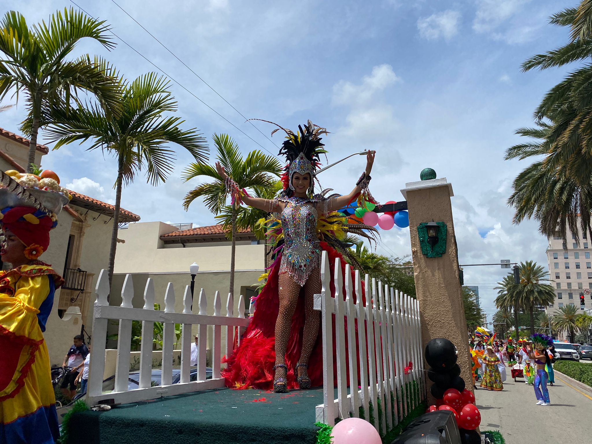 La Reina del Carnaval de Barranquilla 2022, Valeria Charris Salcedo. 