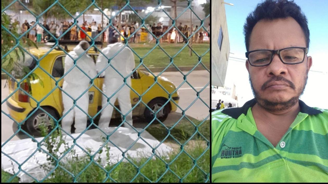 El taxista Rangel Roqueme González fue asesinado en medio de un atraco en el bulevar de Caribe Verde. 