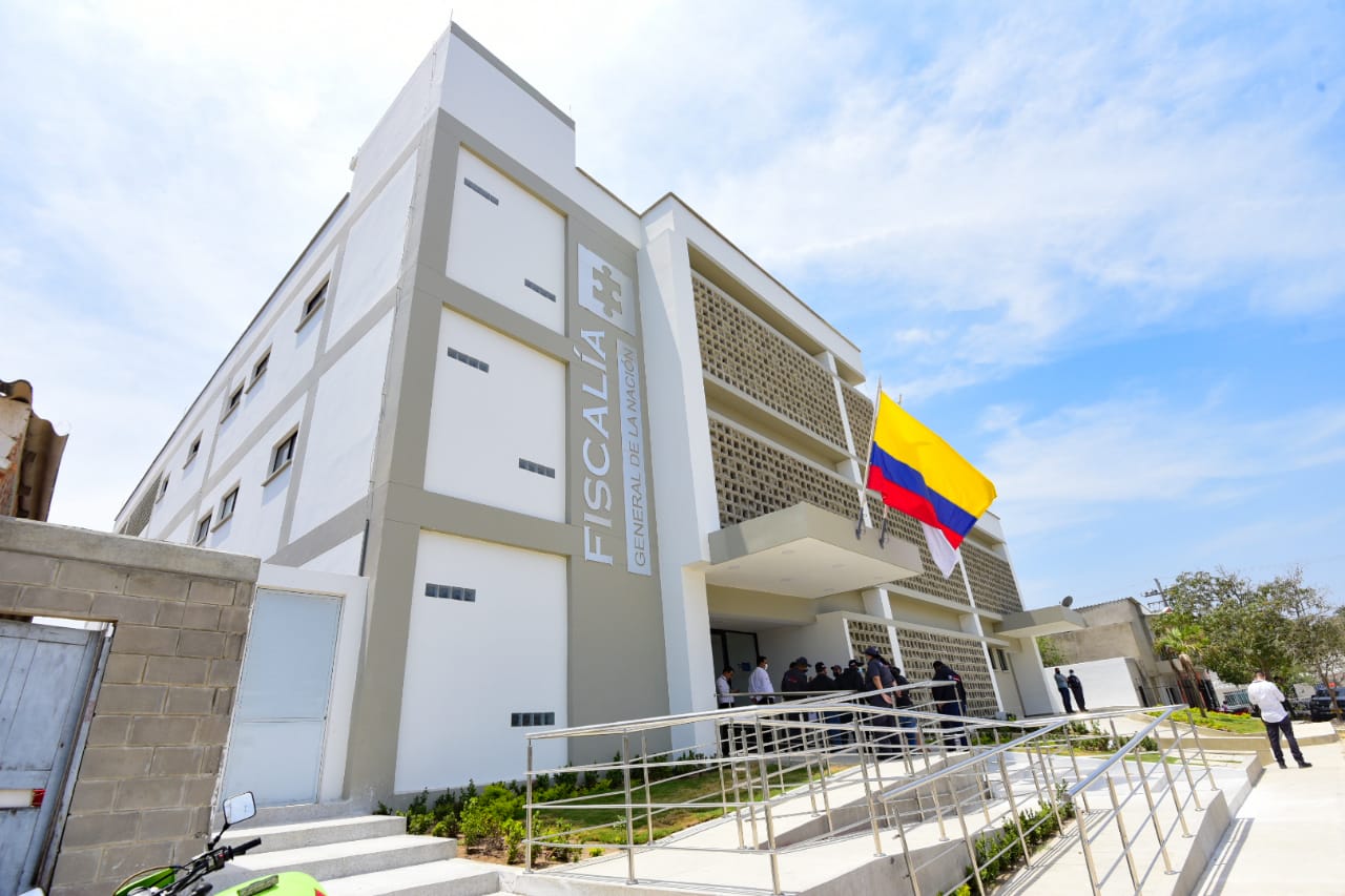 La nueva sede de la Fiscalía General de la Nación en Soledad.