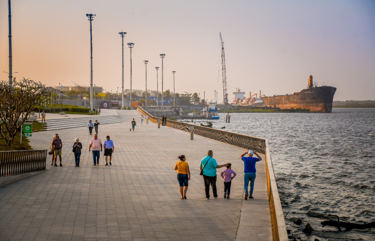 El Gran Malecón le devolvió la mirada de Barranquilla al Río Magdalena