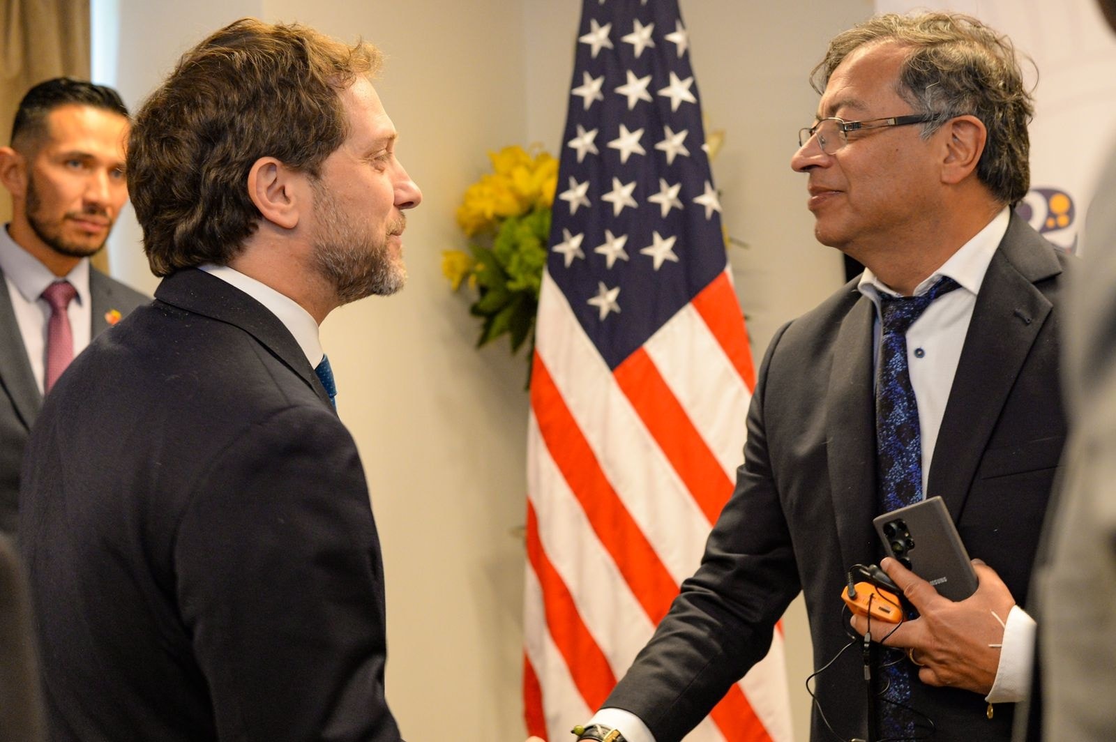 Delegados de Biden se reunieron en Bogotá con el presidente electo Gustavo Petro.