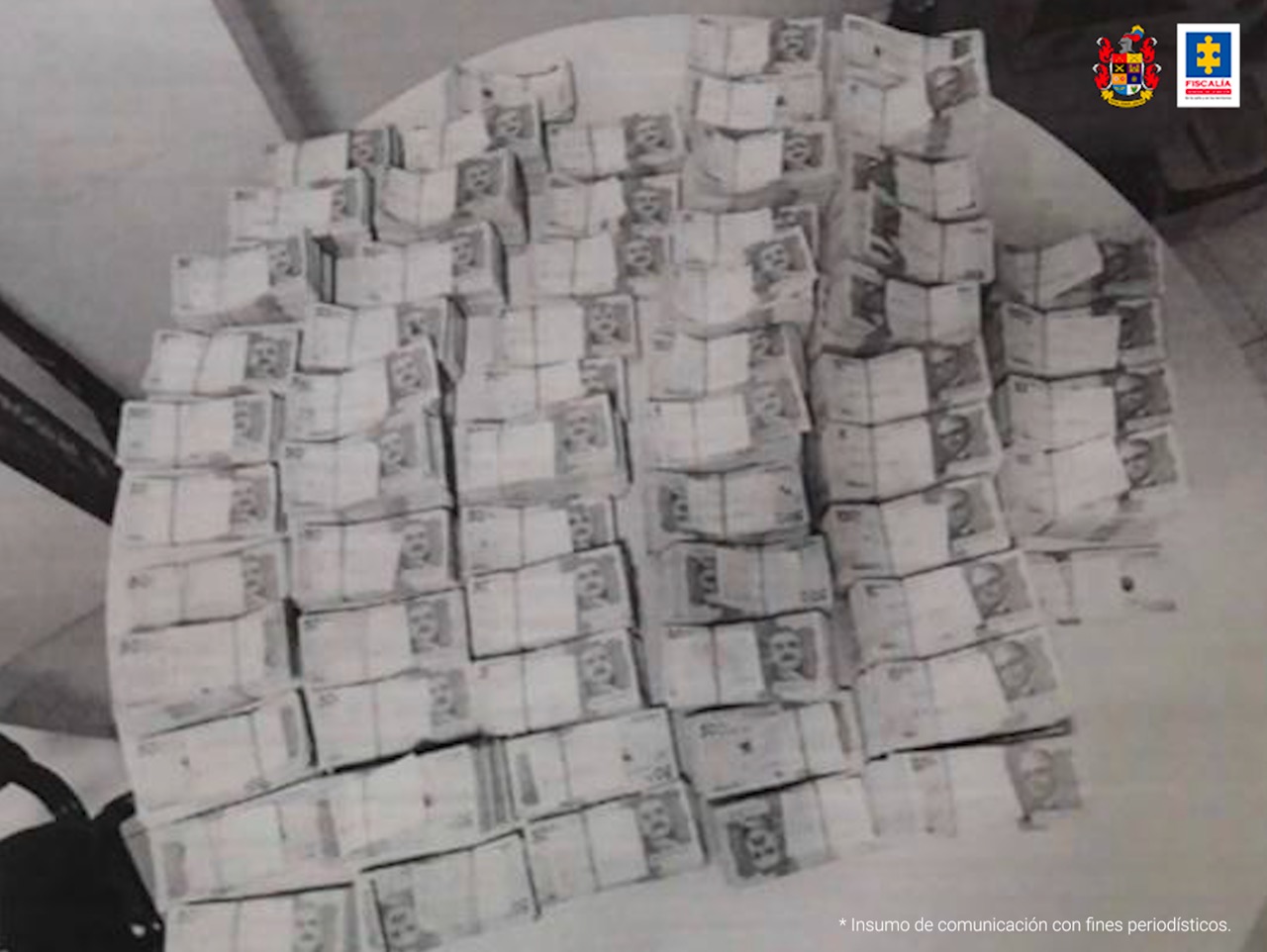 Los 1.311 millones de pesos ocultos en una caleta