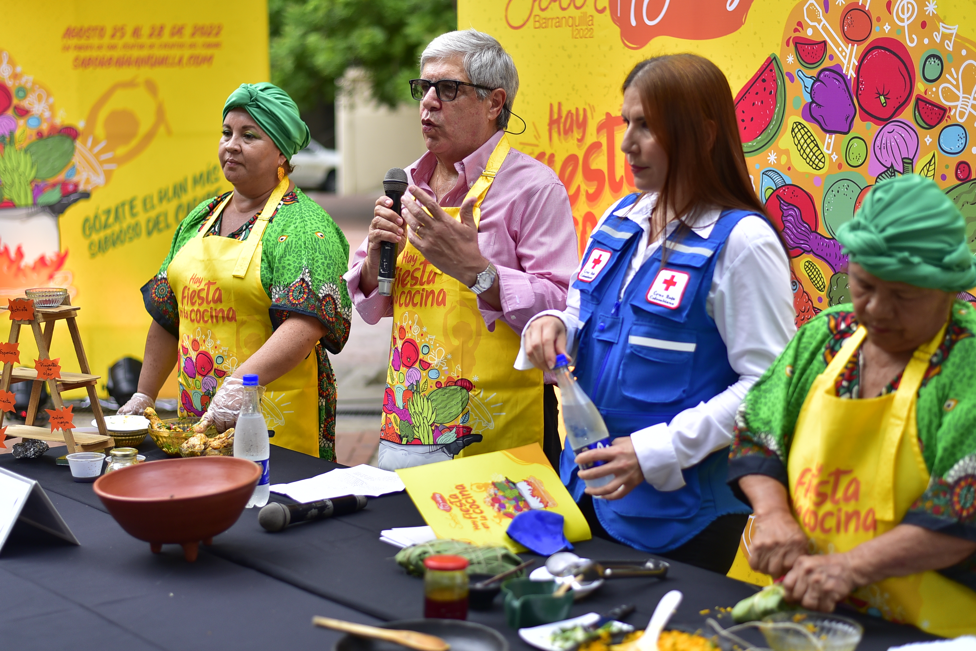 La jornada de la feria contará con la participación de 32 chefs entre internacionales, nacionales y locales.