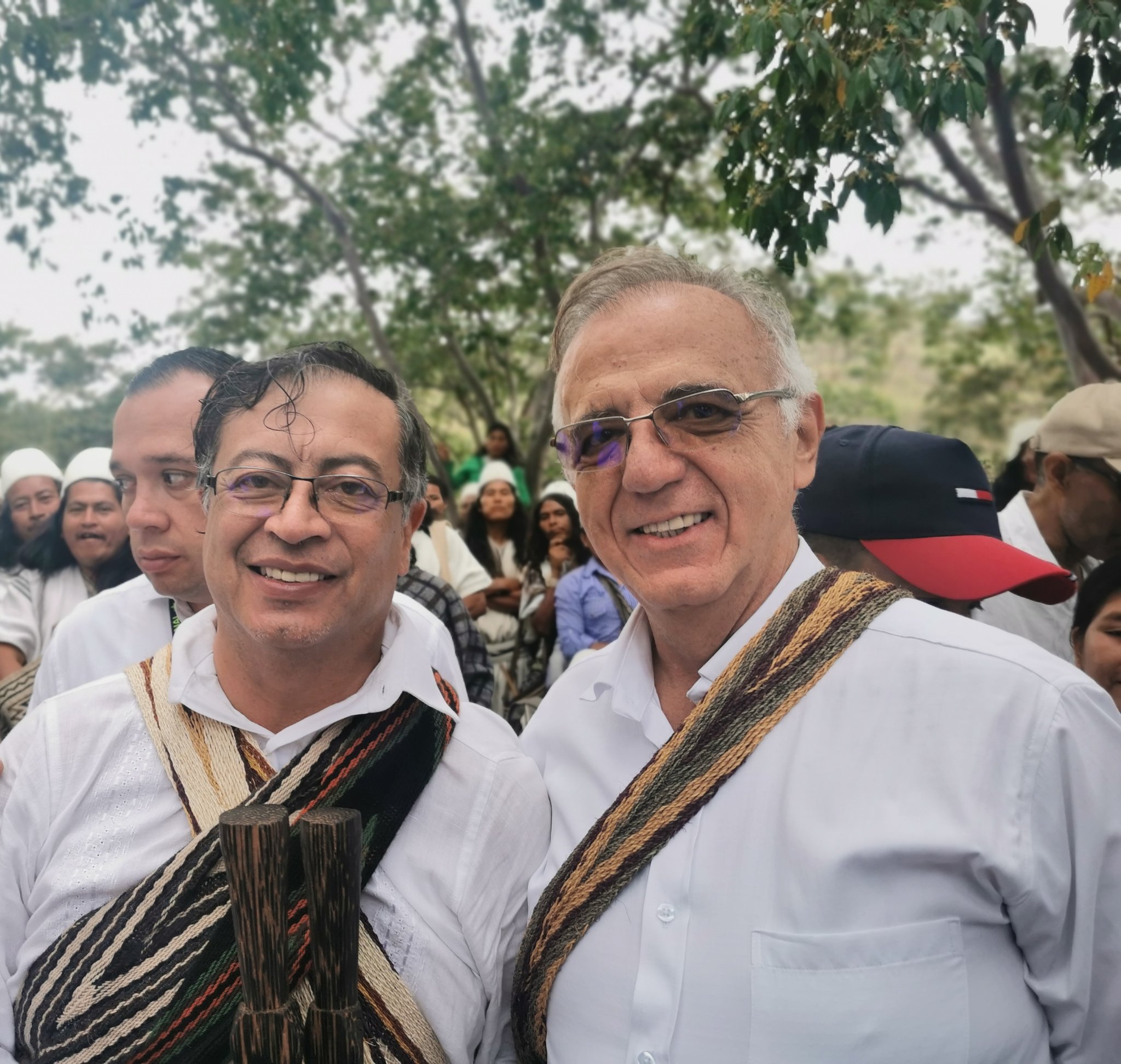 Gustavo Petro e Iván Velásquez