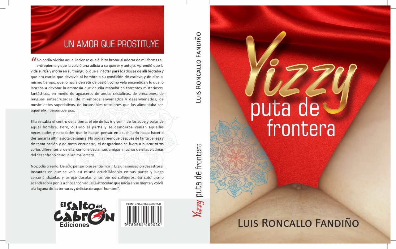 Portada del libro ‘Yizzy: puta frontera'.