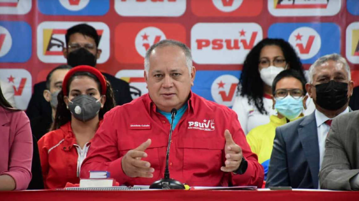 Diosdado Cabello Arremetió Contra Claudia López Por Impacto Del Tren