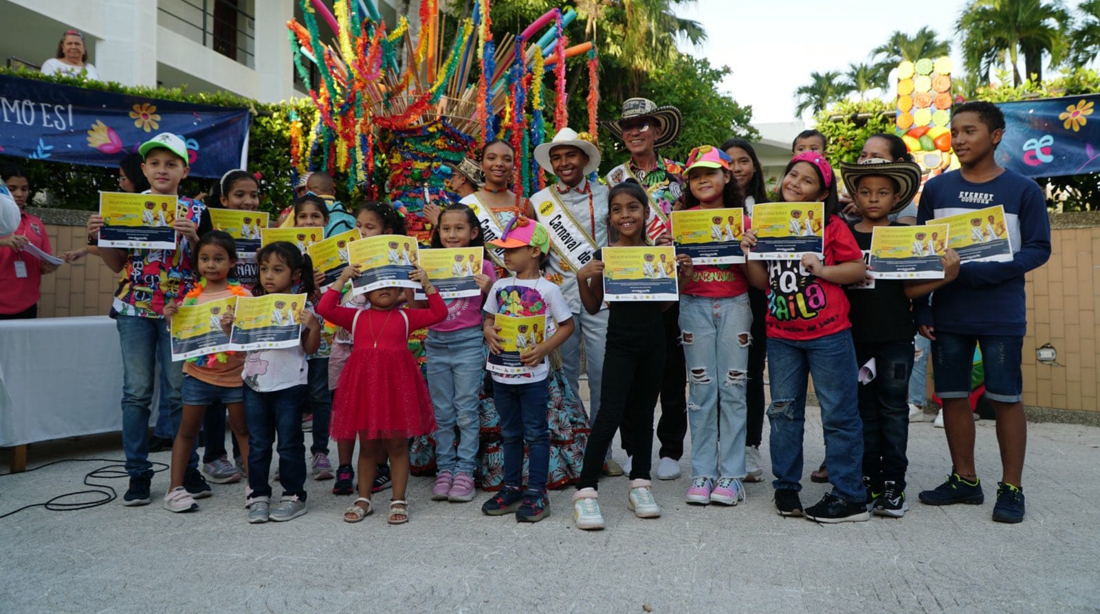 Evento ‘Pintando el Carnaval de los Niños’.