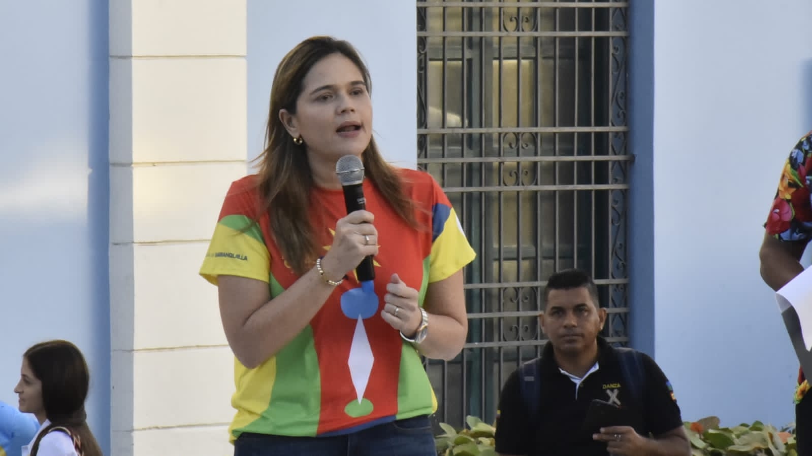La secretaria de Cultura y Patrimonio de Barranquilla, María Teresa Fernández Iglesias.