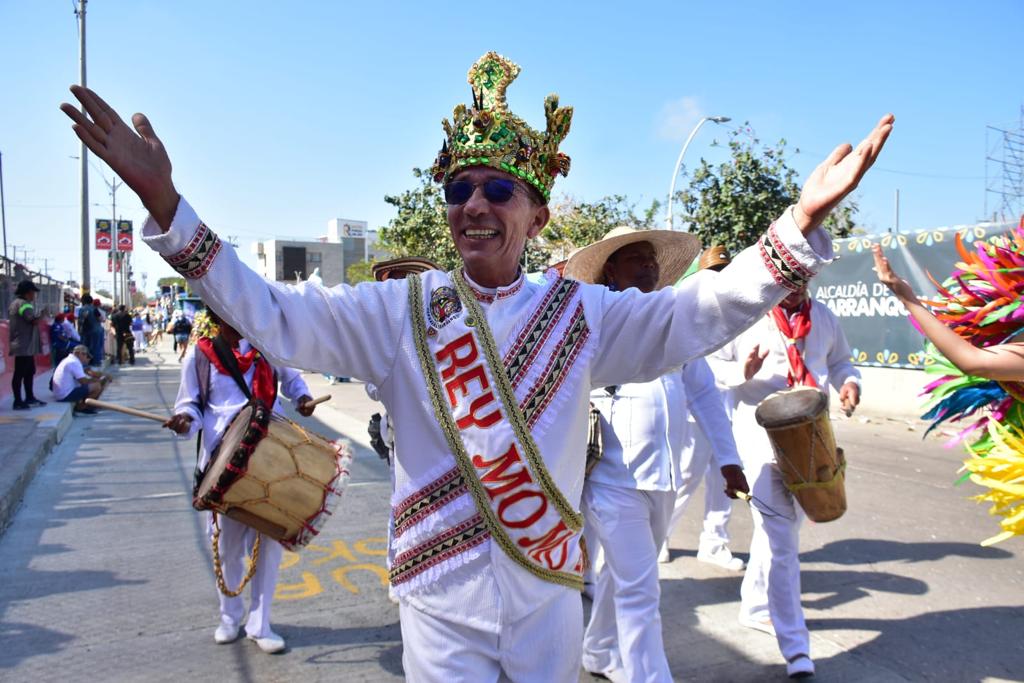 El Rey Momo Sebastián Guzmán.