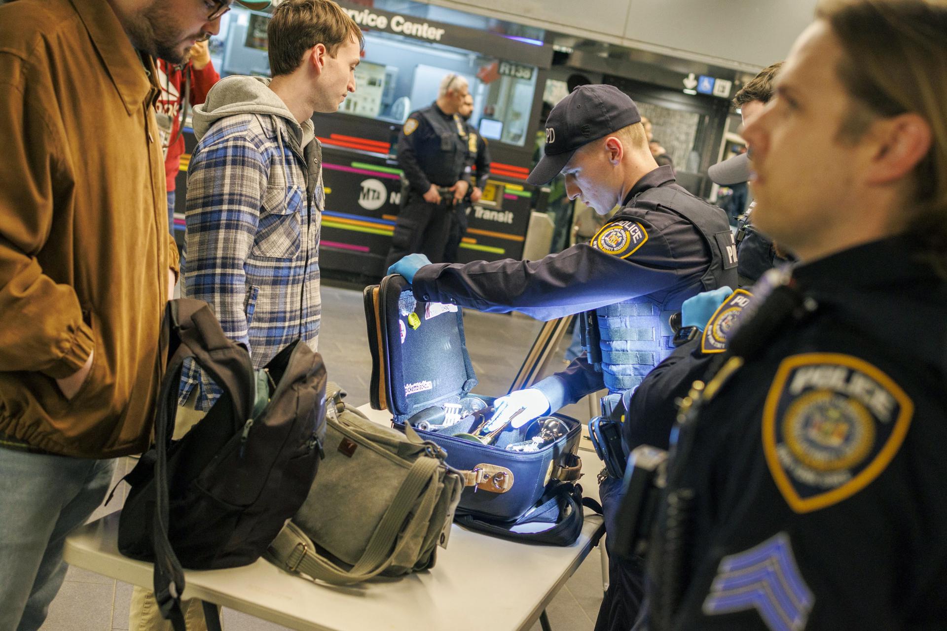 Se busca mantener la seguridad en el Metro.