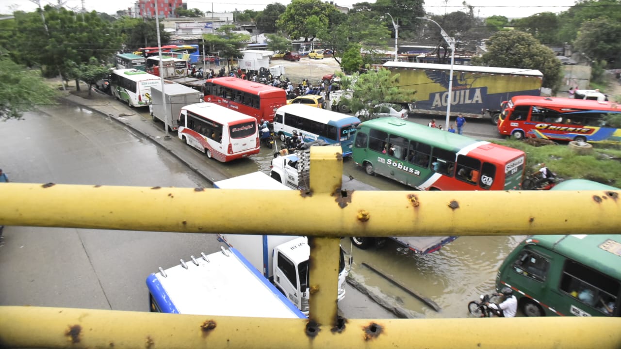 La movilidad es un caos en el sector.