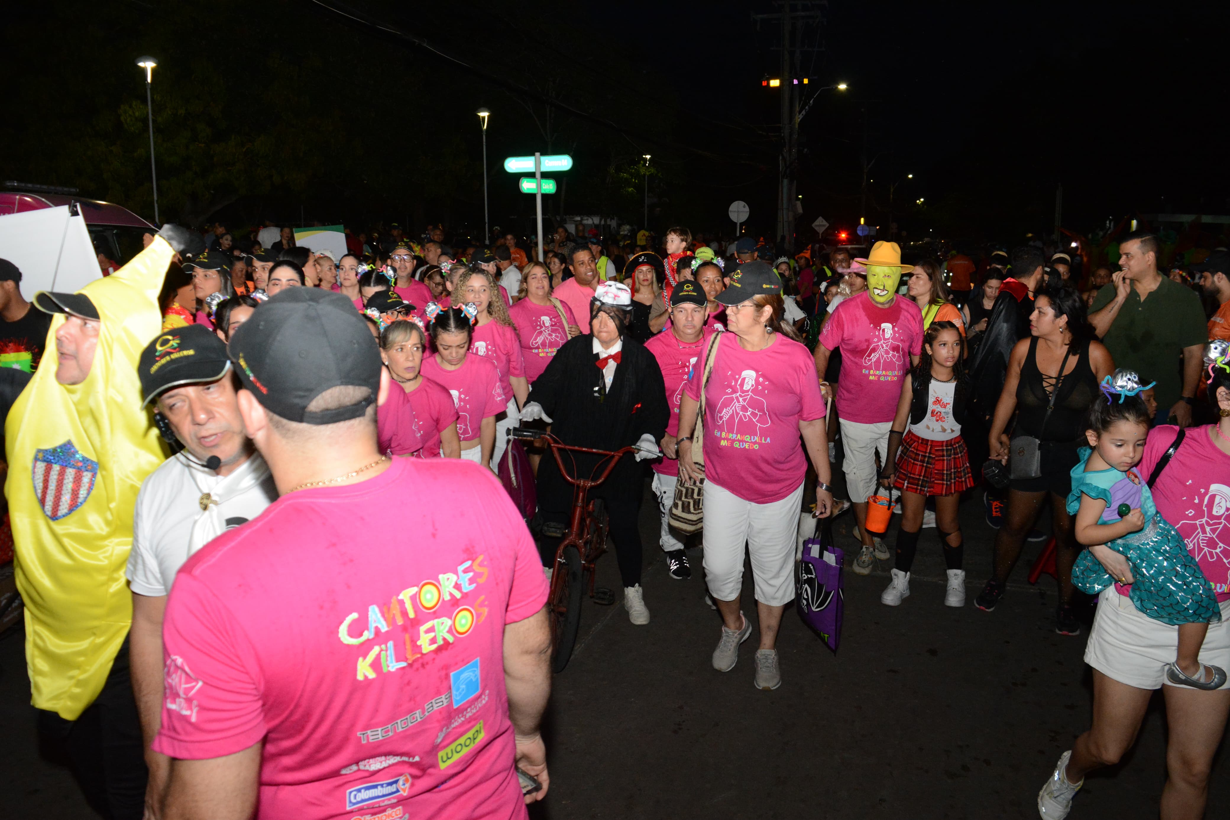 Así se vivieron el recorrido nocturno