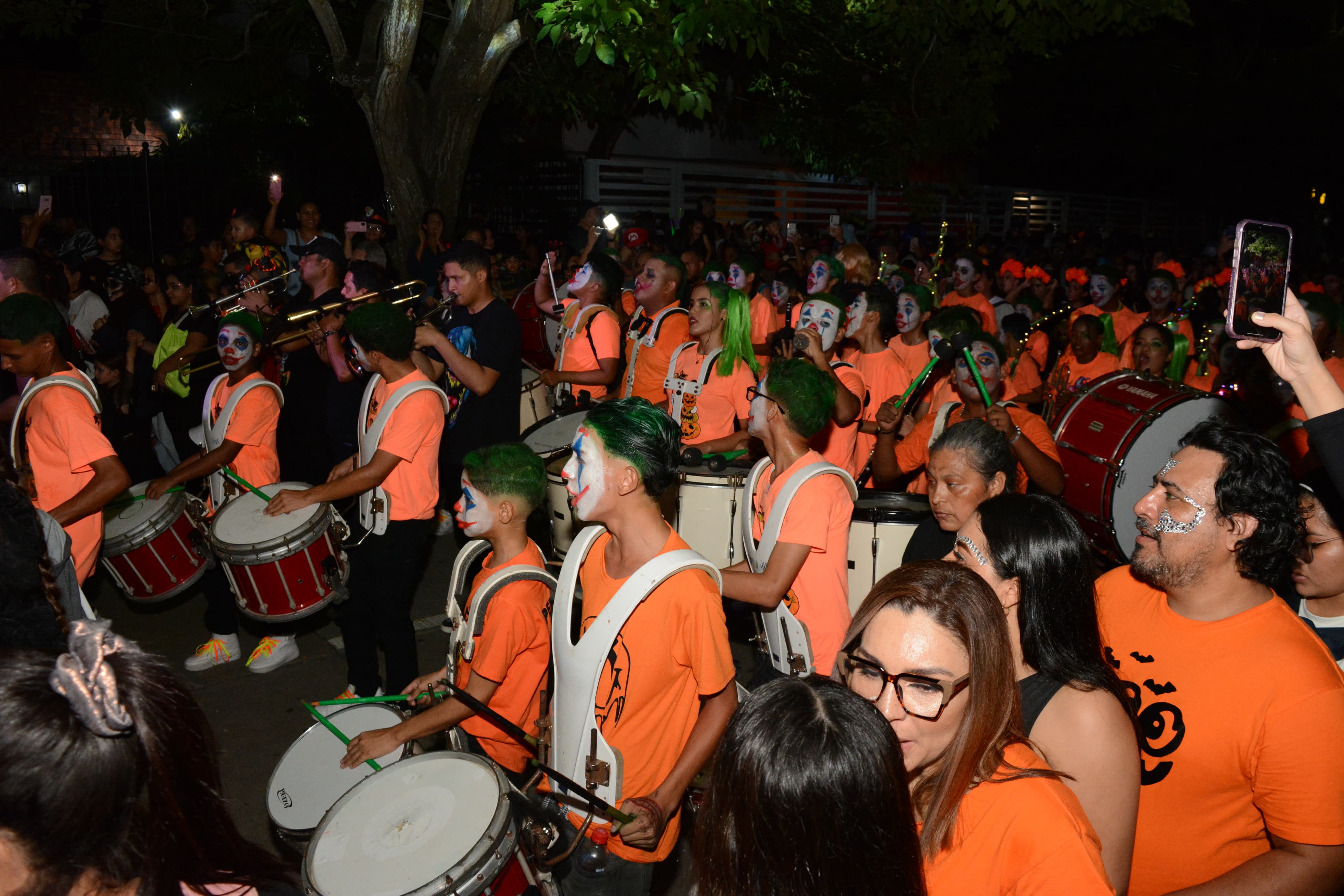 La Banda de Baranoa animaron al público con sus melodías.