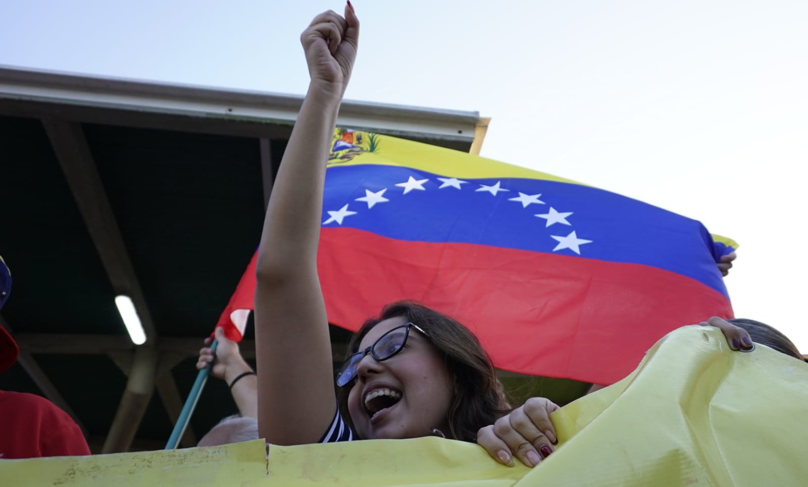 Las personas piden justicia un día antes de la toma de posesión.