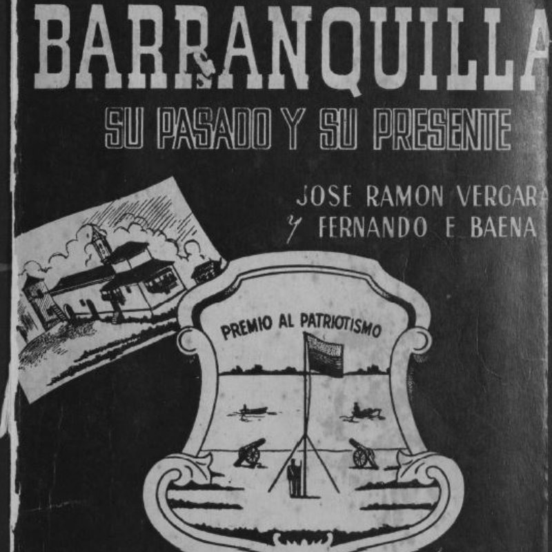 Portada del libro Barranquilla, su pasado y su presente