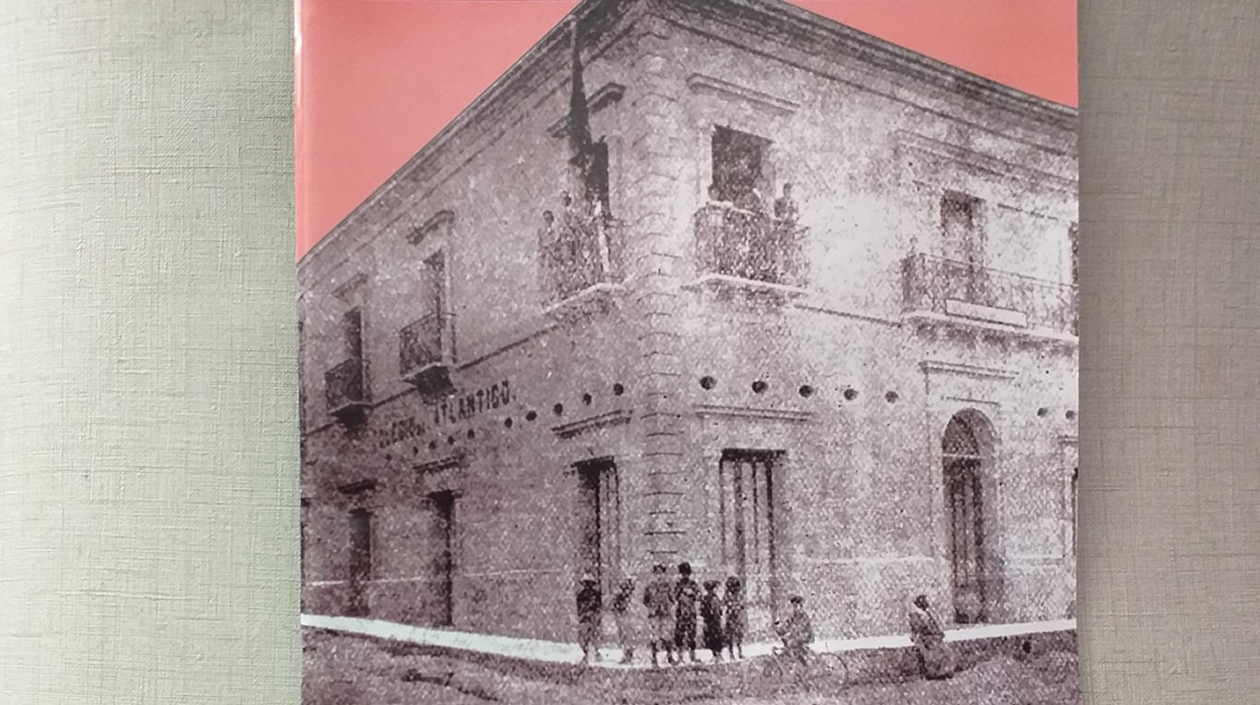 En esta esquina del Paseo de Bolívar con carrera 38 funcionó la primera sede del Colegio de Barranquilla en 1908