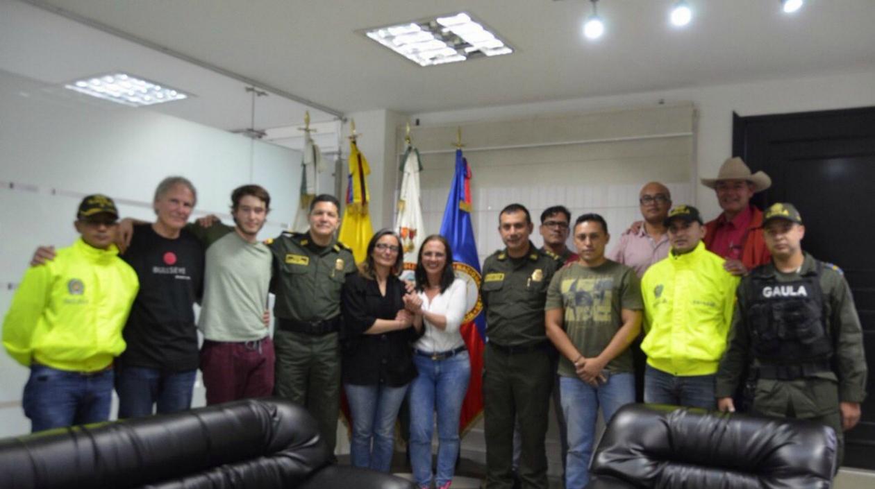 Foto publicada por la Policía de Antioquia.