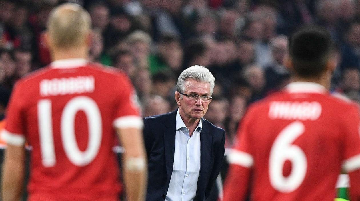  Jupp Heynckes, técnico del Bayern. 