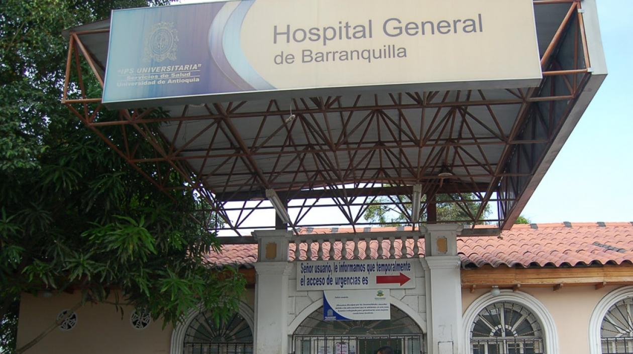 Tanto Nicolás Anaya como los menores heridos fueron llevados al Hospital General de Barranquilla.