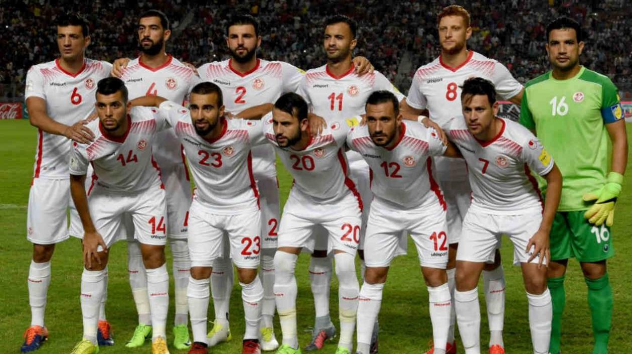 Selección de fútbol de Túnez. 