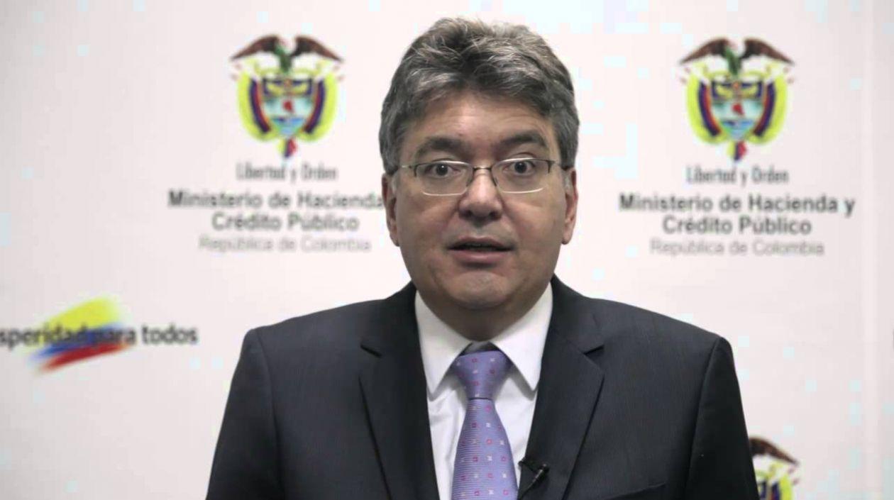 Mauricio Cárdenas, ministro de Hacienda.