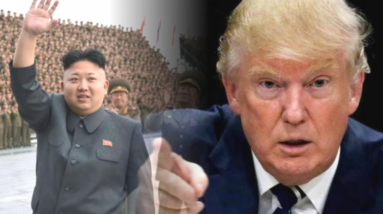 Pyongyang - El presidente estadounidense, Donald Trump 
