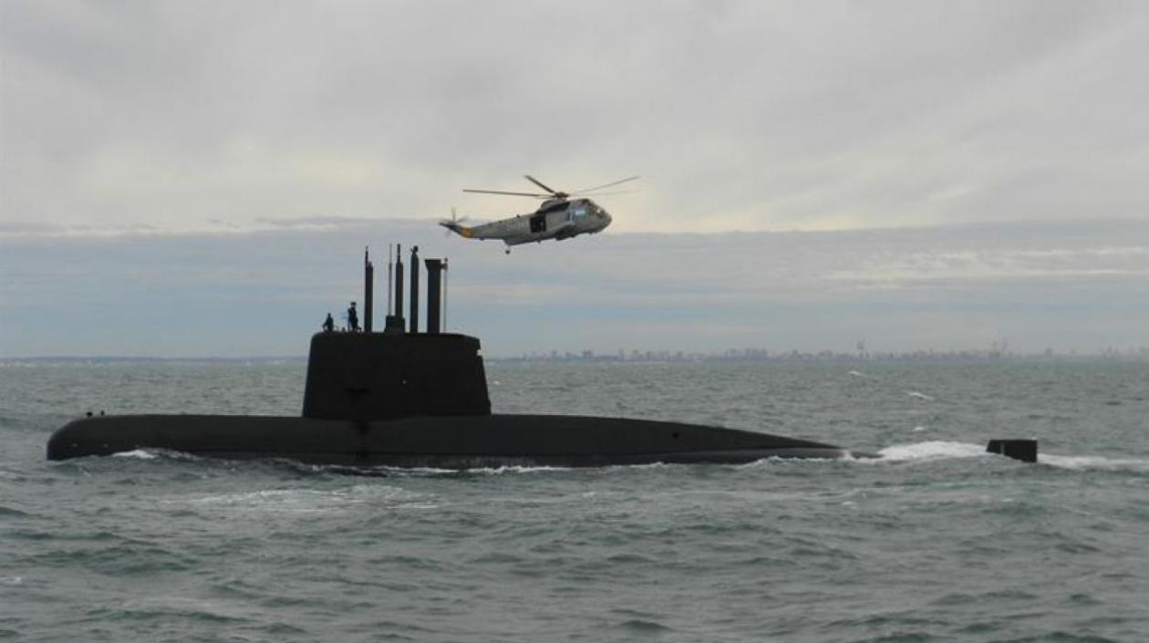 Submarino desapareció el 15 de noviembre. 