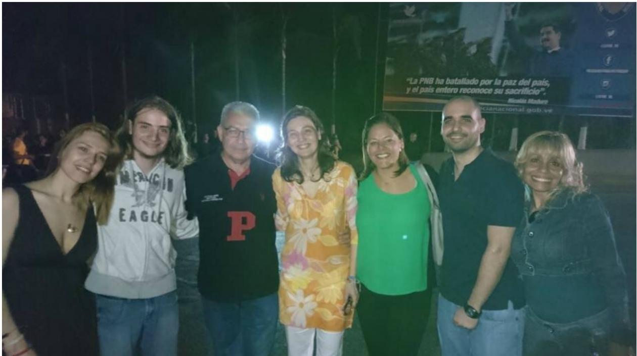  Betty Grossi, Andrea González y Dany Abreu, en la foto, fueron liberados por el gobierno de Nicolás Maduro.