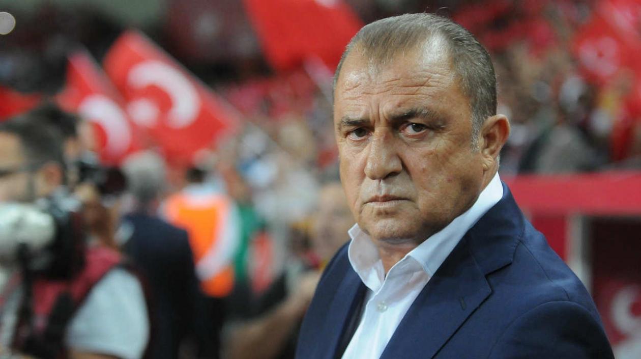 Fatih Terim, extecnico de la selección Turquía. 